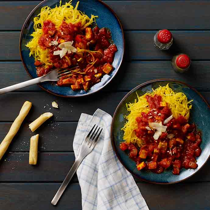 Spaghetti Squash with Vegetables